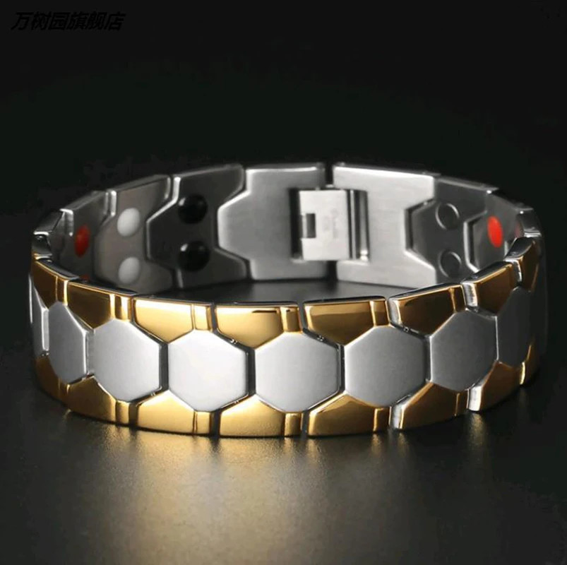 Pulsera magnética de cobre puro para hombres y mujeres