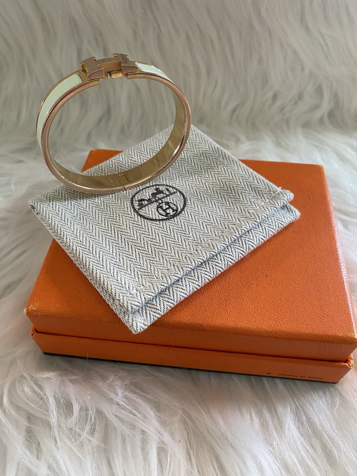 Hermes Clic Clac H Bracelet Authentic