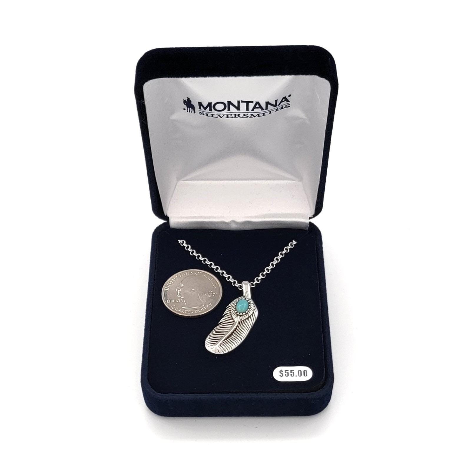Montana Silversmiths From the Beginning Feather Necklace Retail – $55 ~ NEW