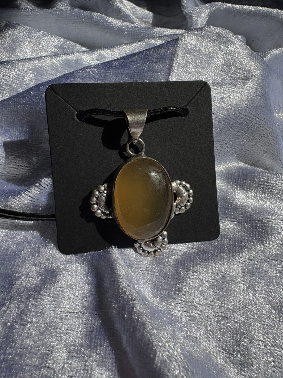 Dyed Crystal Pendants Set Of 2 yellow agate Polished Stone
