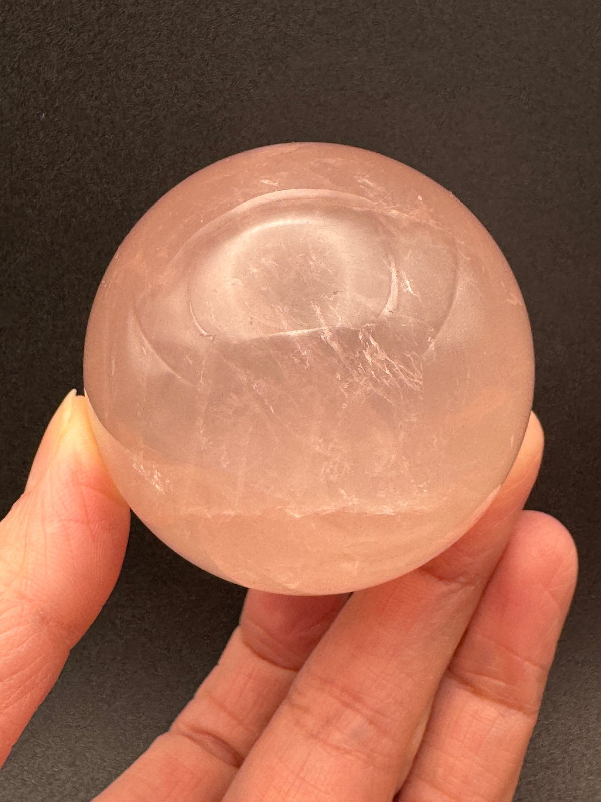 Handcrafted Natural Citrine Crystal Sphere for Prosperity