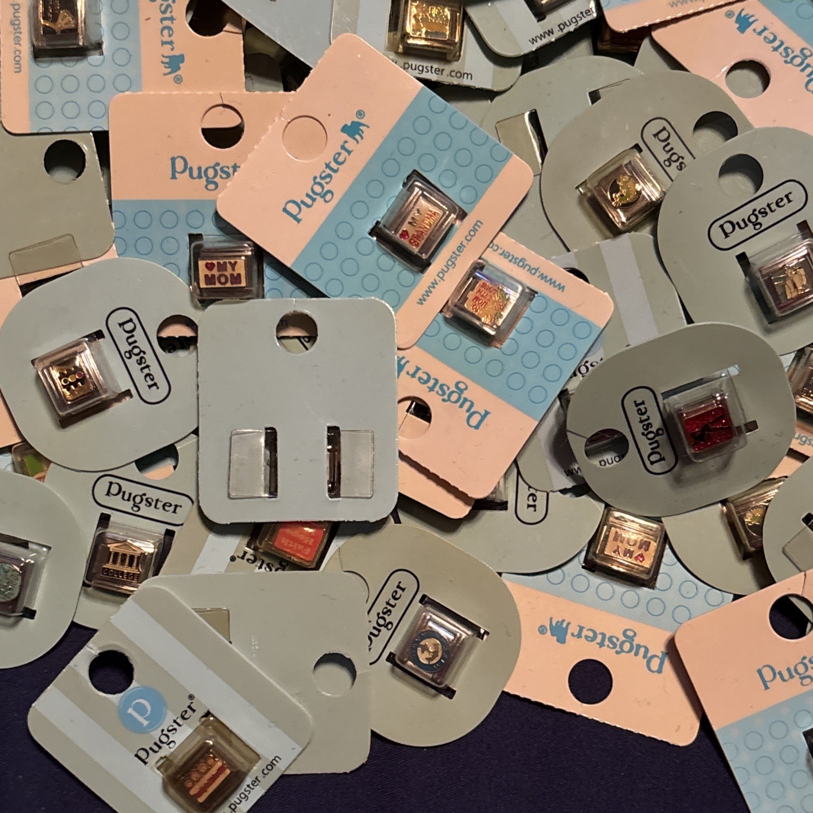 Pugster Charms Massive Lot Of Around 270 Italian All Brand New Gold Tone Watch