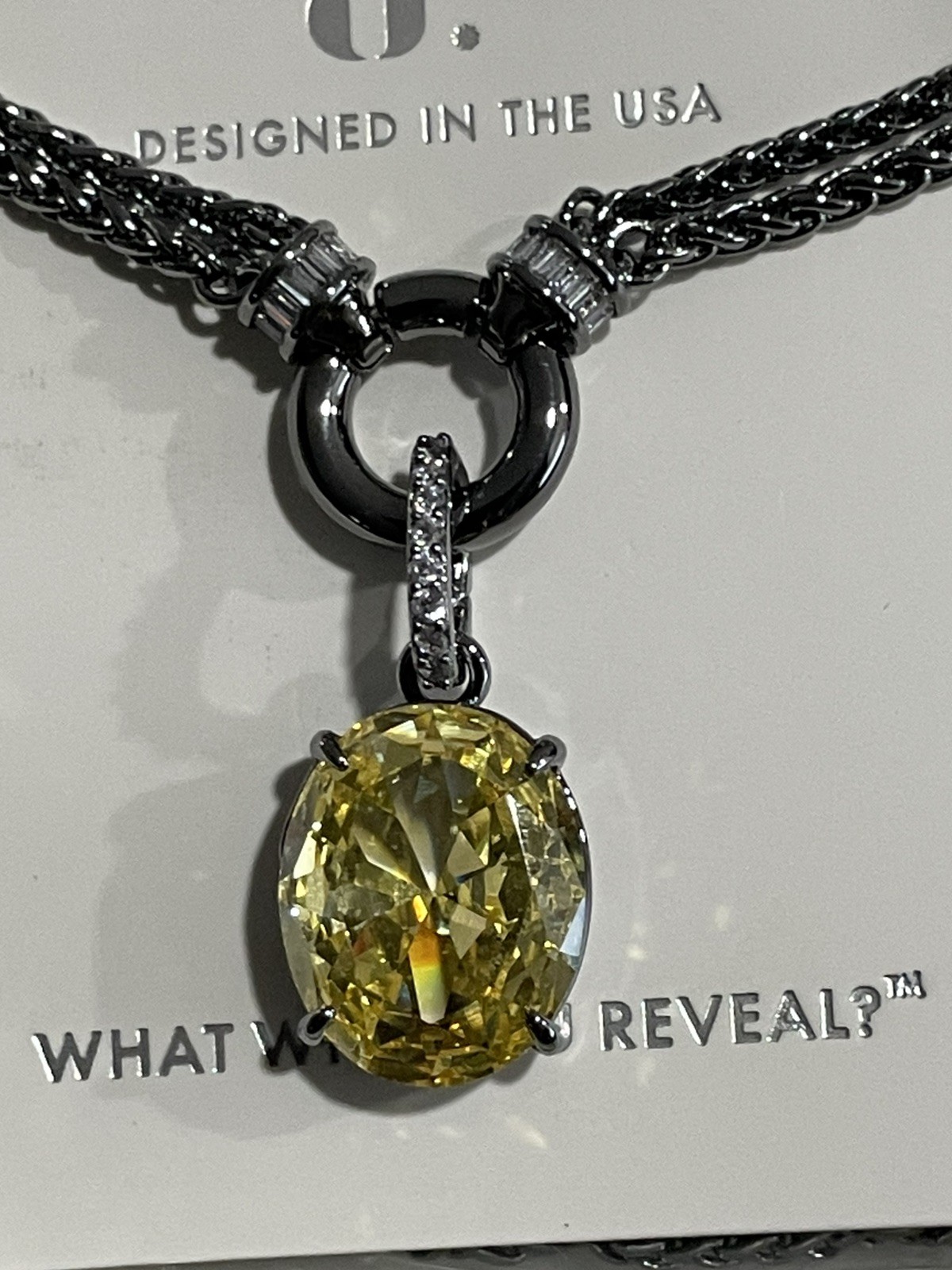 Bomb Party November 2025 NK84953 “This Shape, This Time” Hematite/Citrine, New