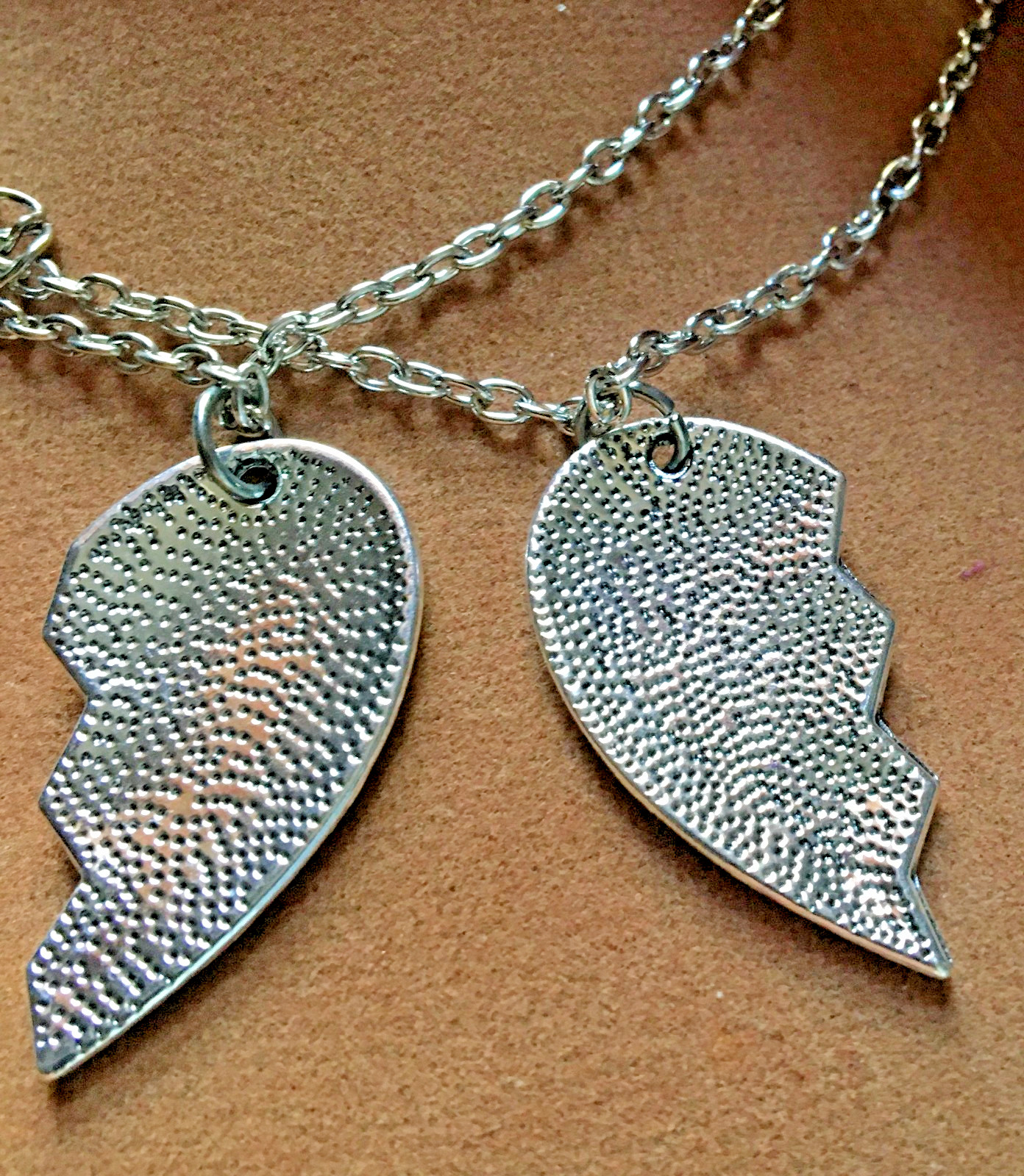 BEST F**CKING BITCHES – NAUGHTY WORDS STATEMENT -2 PENDANTS 24″ Chains – New