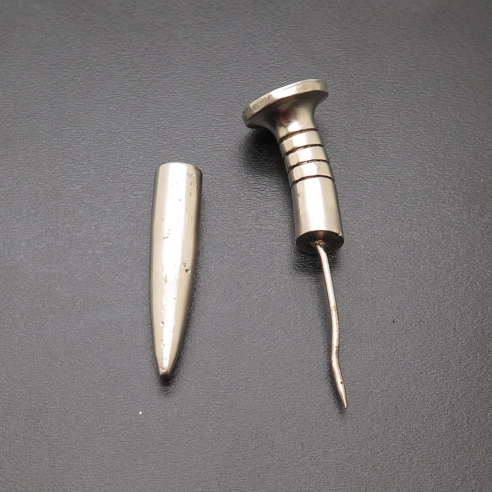 Ambush Silver-tone Nail Pierce Single Earring