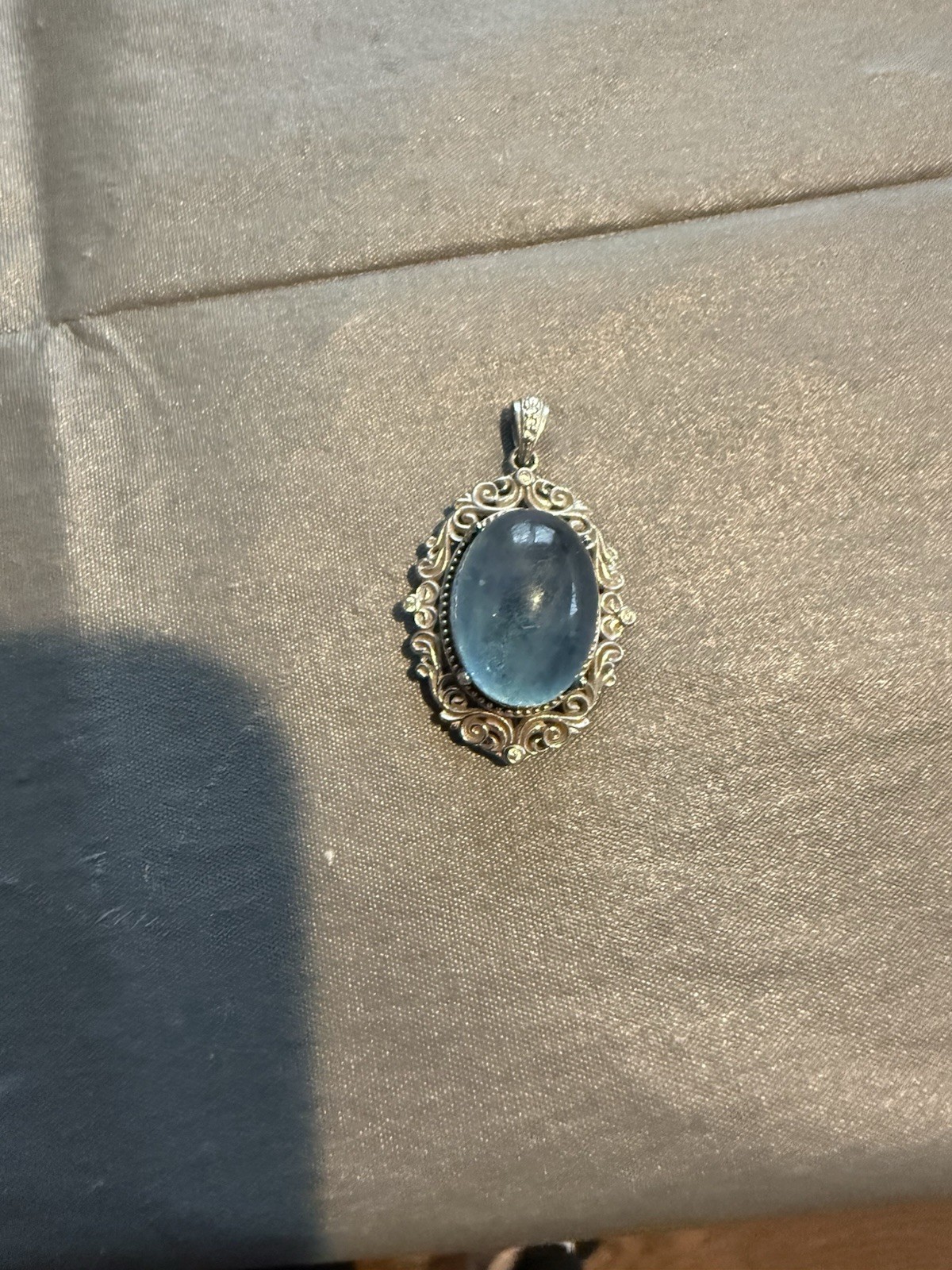Aquamarine Charm