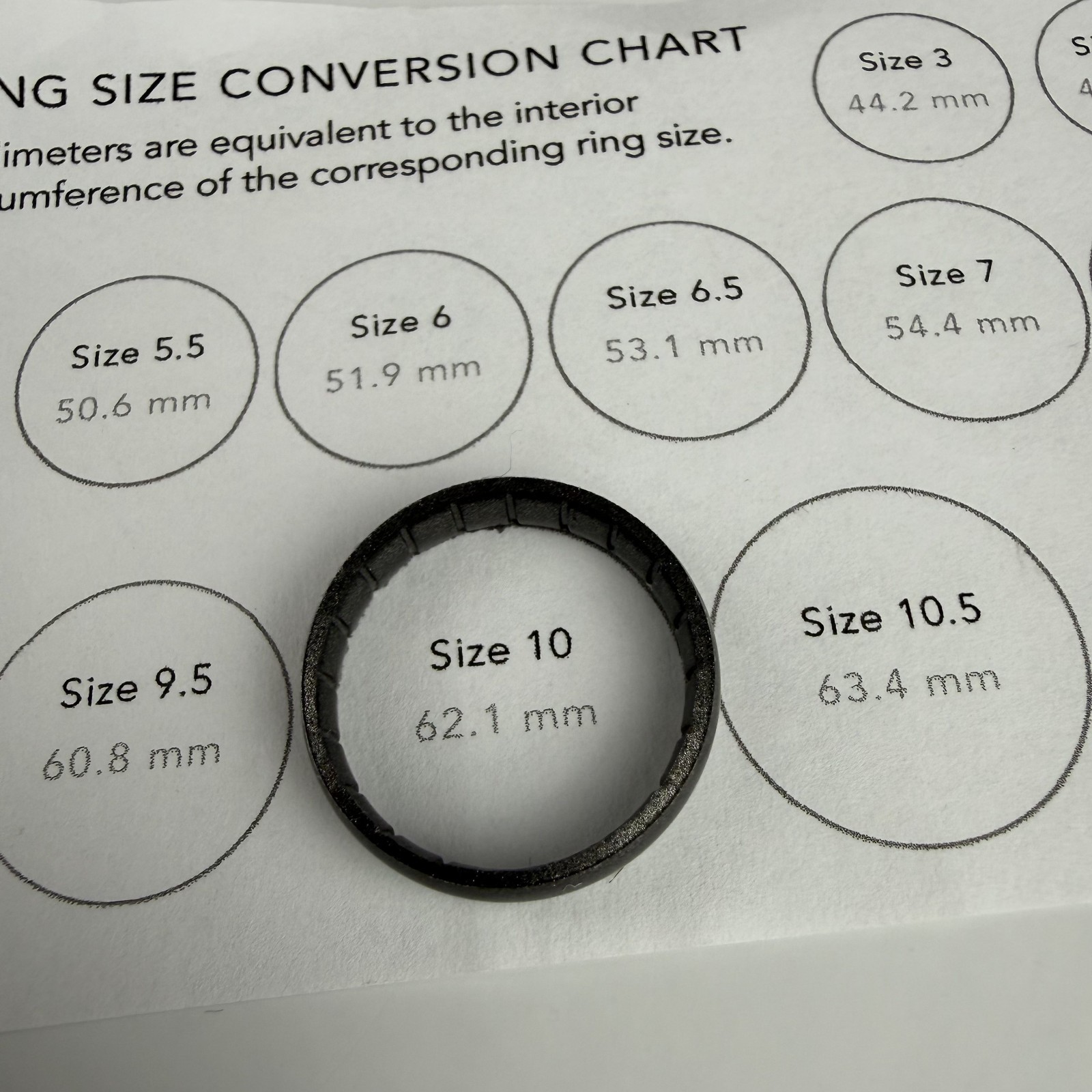 Enso Rings Platinum Gray Elements Classic Silicone Ring Adult Size 10 Thin