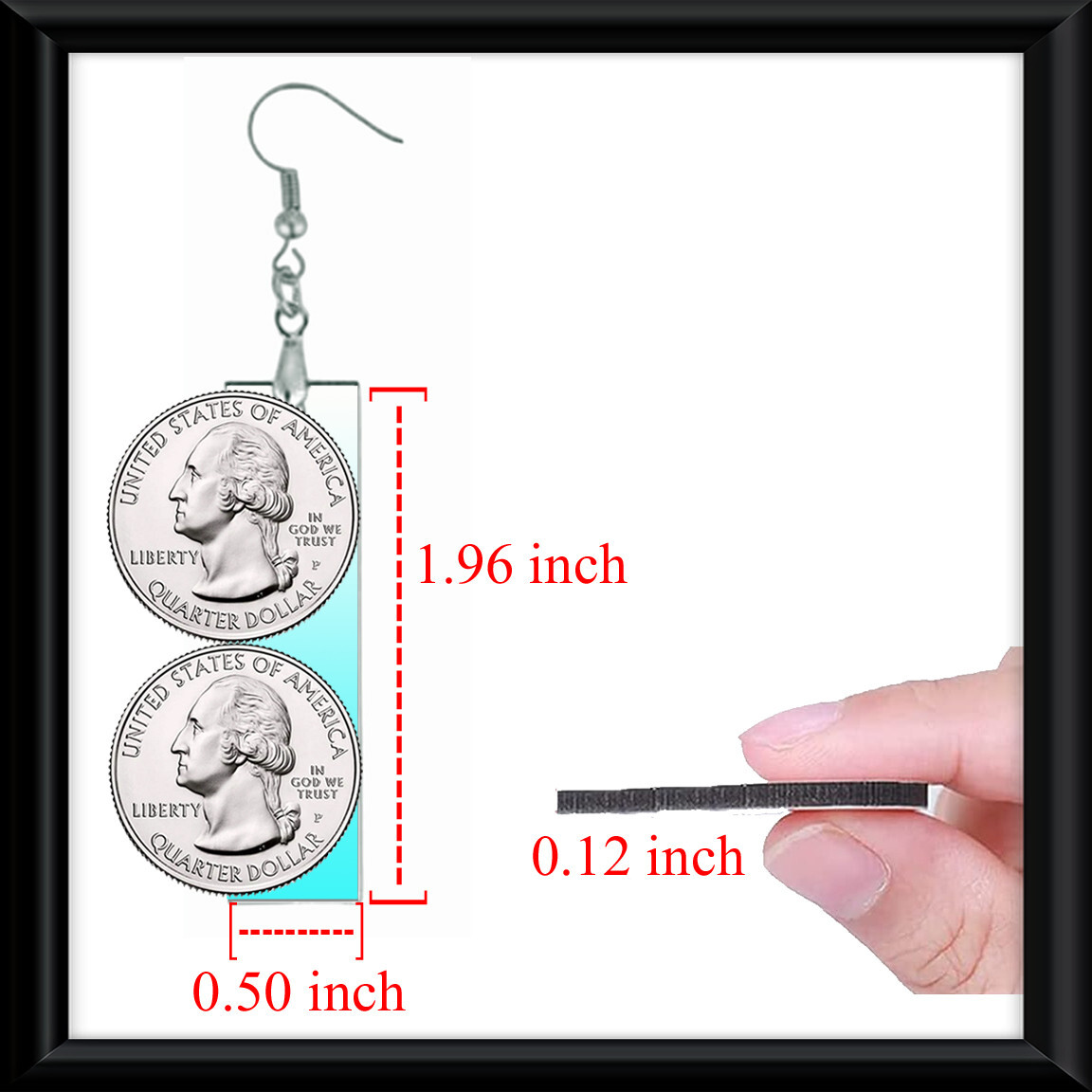 Little Girl Witch Halloween Bar Earrings NO TARNISHING Hot Pinks Graphic Artwork