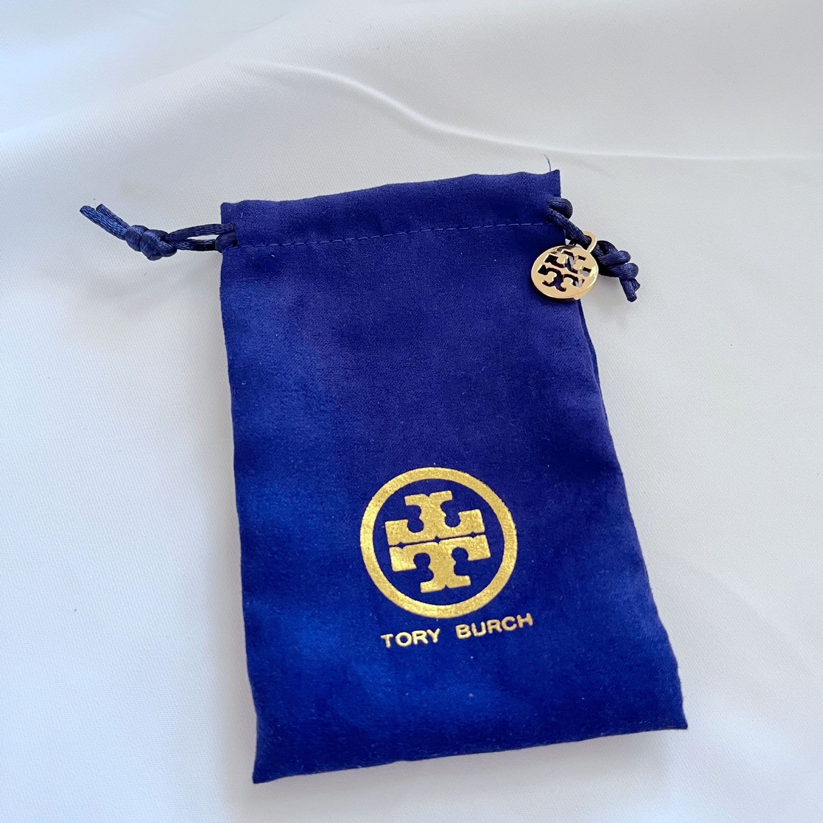 Tory Burch Logo Stud Earrings ✨ Signature Gold Tone Classic