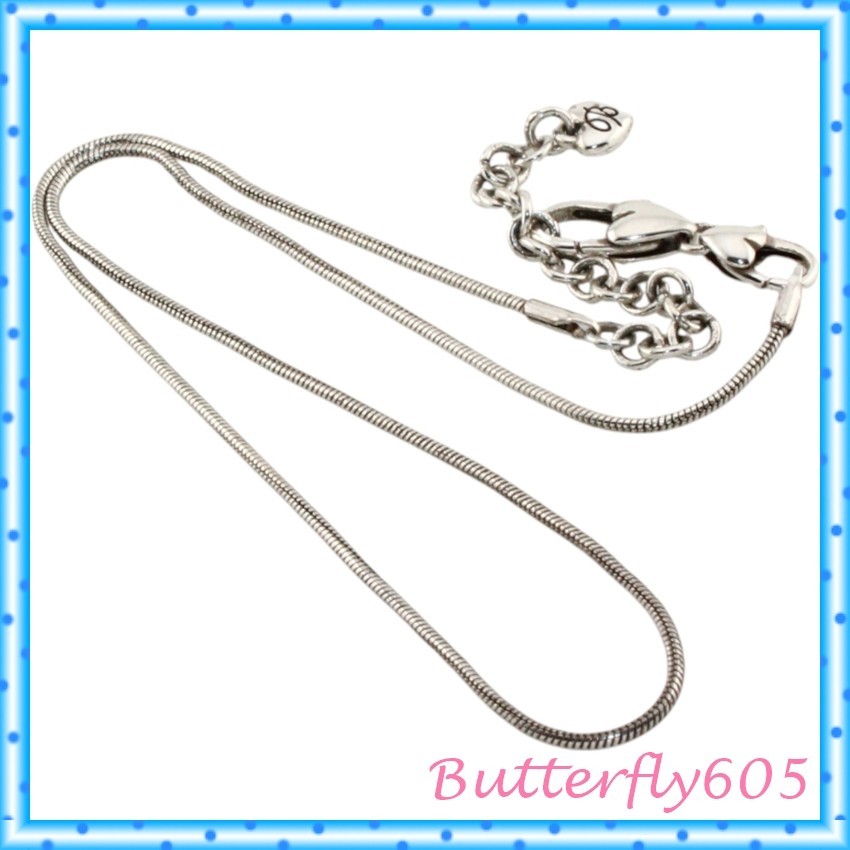 Brighton 16-18″ Double Clasp Add Charms/Beads Necklace