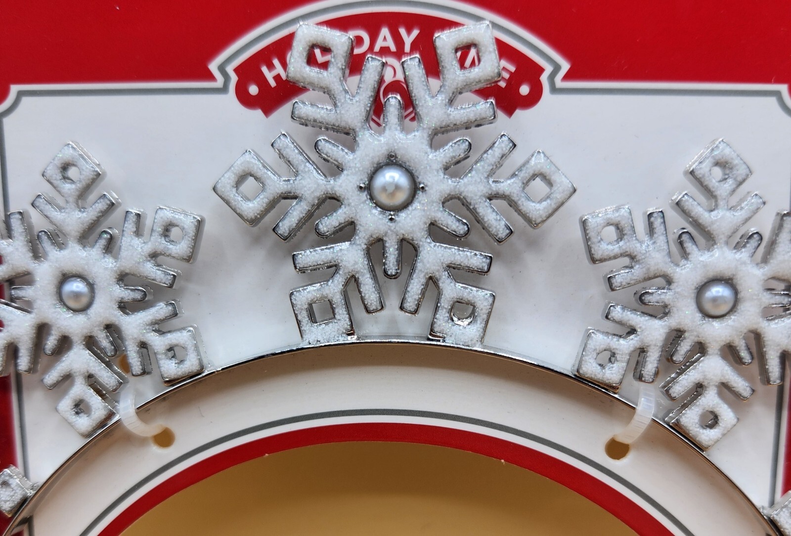 Adult/Teen Metal Frosted Snowflake Stars Headband, BRAND NEW