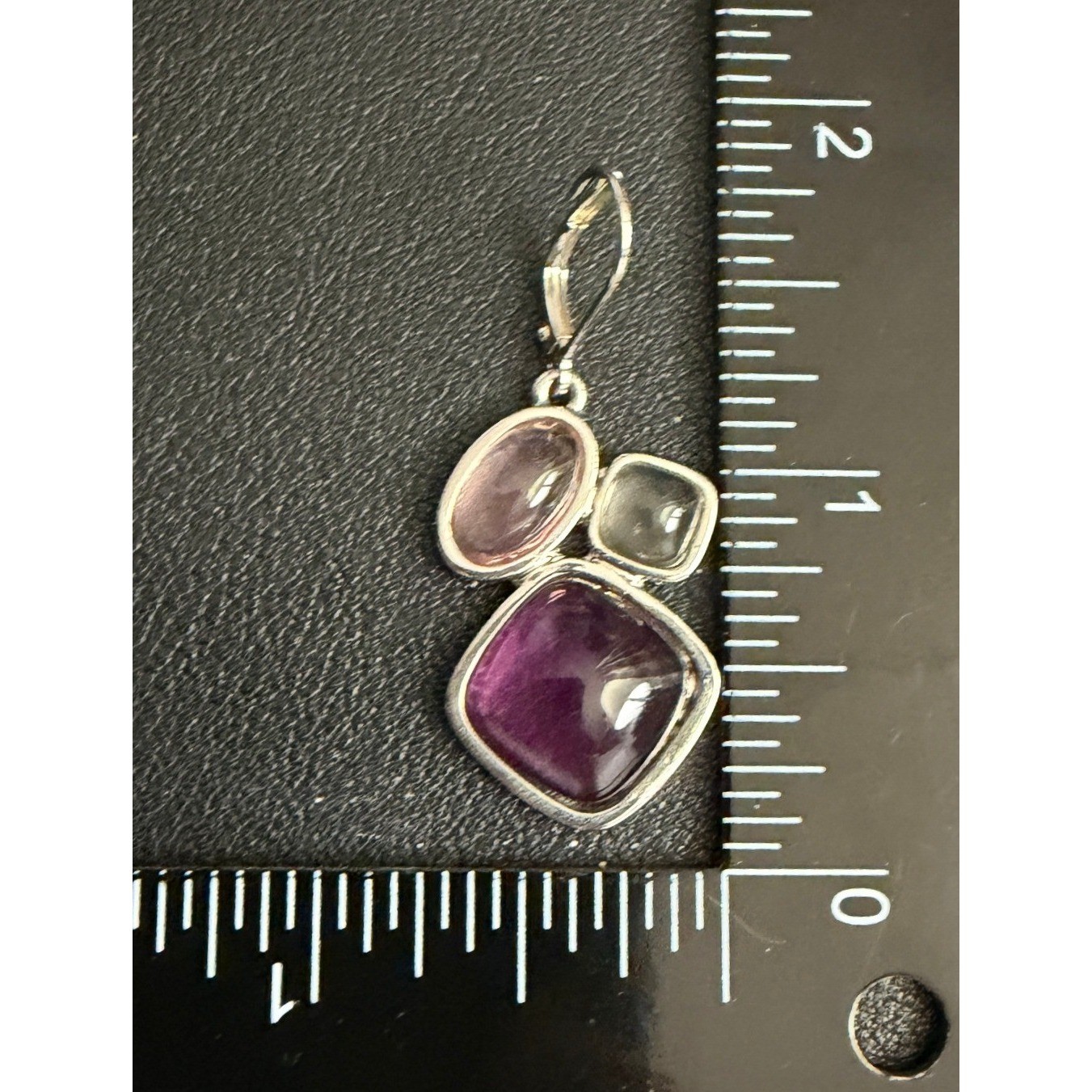 Napier Necklace Earrings Open Bezel Set