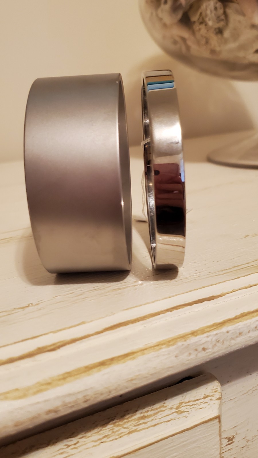 Calvin Klein Stainless Steel Satisfaction Set of 2 Bangle Bracelets NWT Sz 7