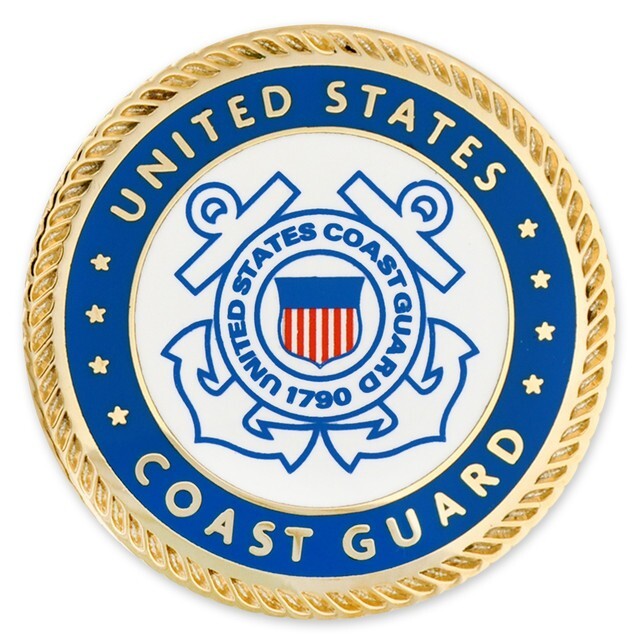 PinMart s Officially Licensed U.S. Coast Guard Cloisonné Pin