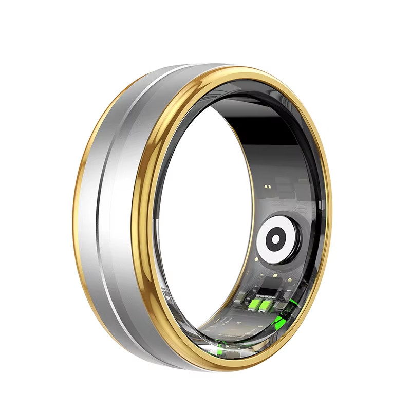 R06 Smart Ring Fitness Tracker with Case for Men Women iOS Android 2025