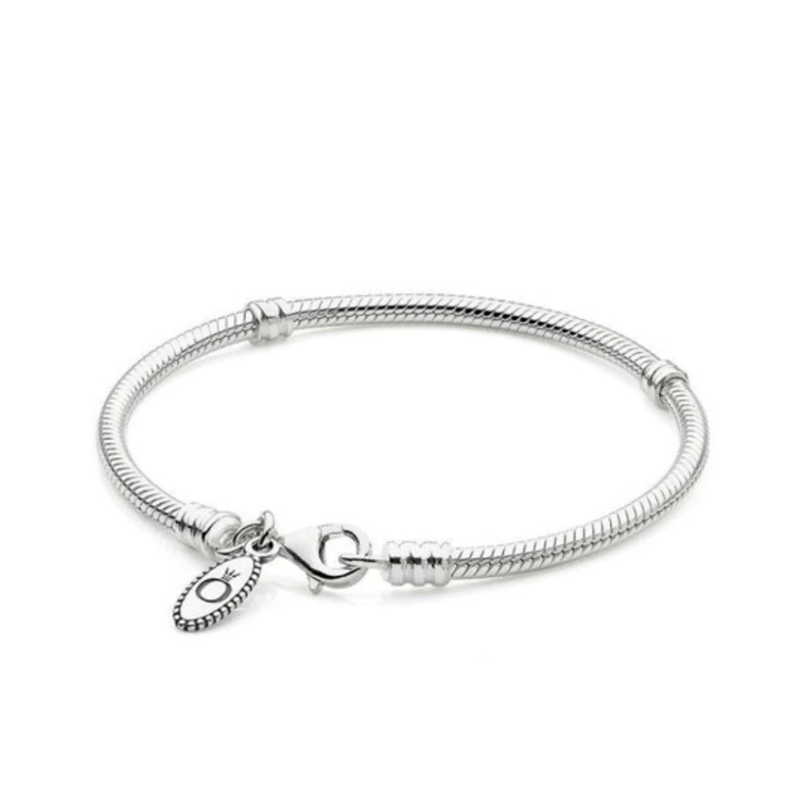 Pandora Snake Chain Lobster Clasp Bracelet, Size 7″