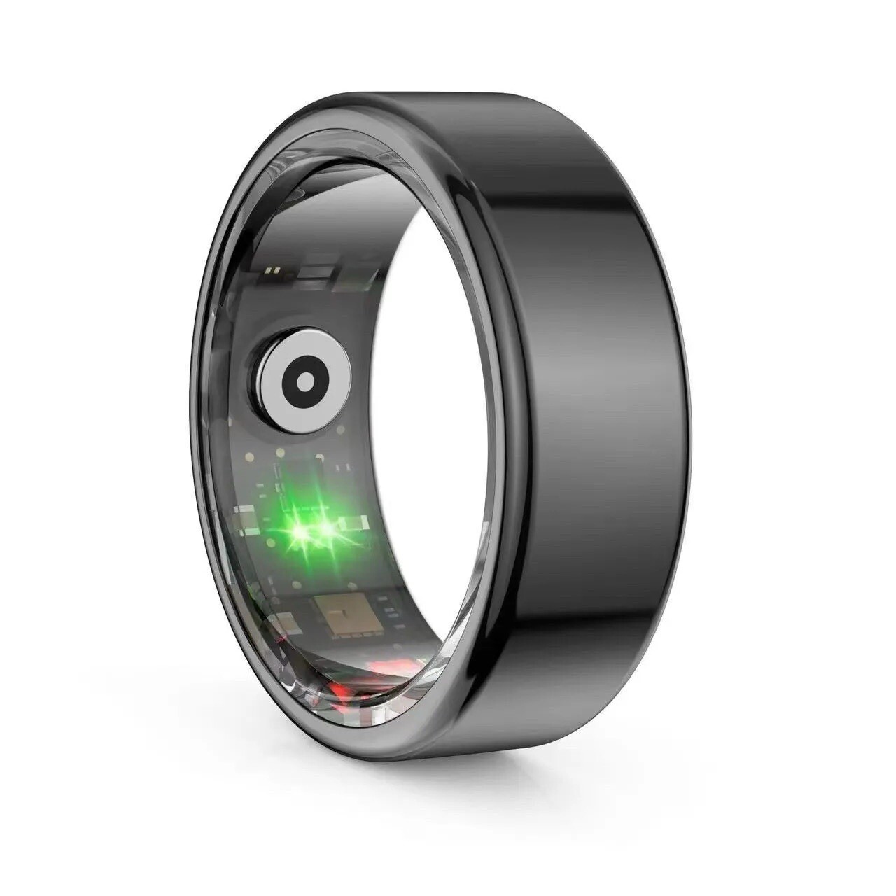 Smart Ring Waterproof Finger Health Monitor Heart Rate Fitness Tracker SIZE 9
