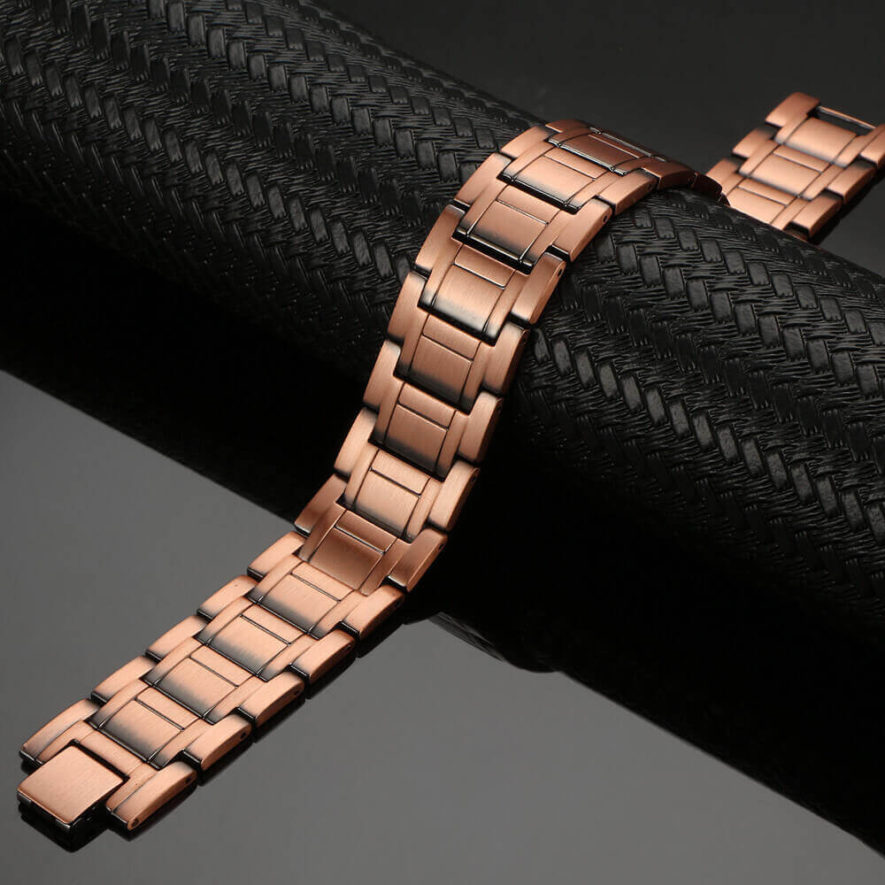 Giant Copper Magnetic Bracelet Men Restore Balance Energy Arthritis Pain Relief
