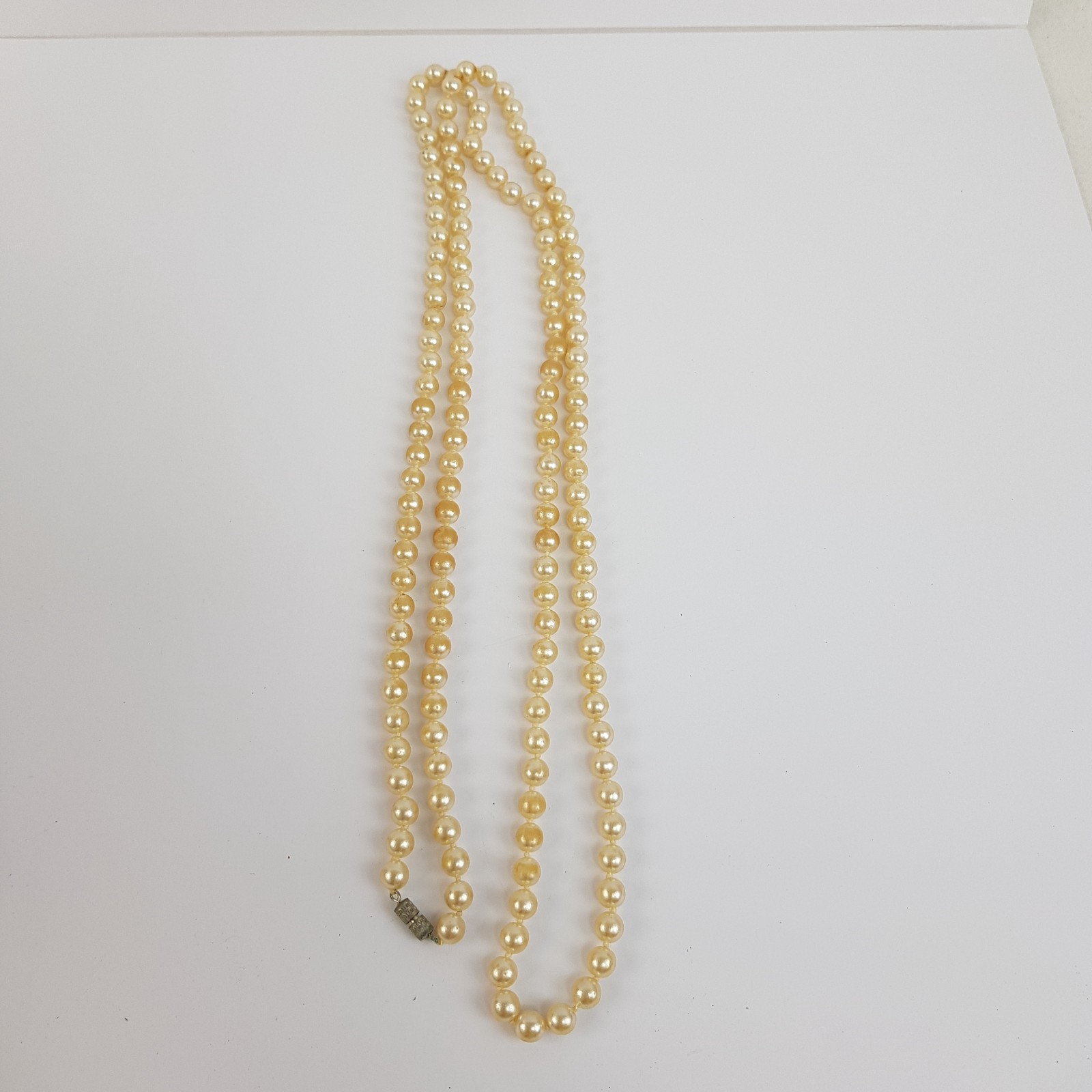 JOB LOT X4 Simulated Pearl Necklaces Various Lengths (See Description)