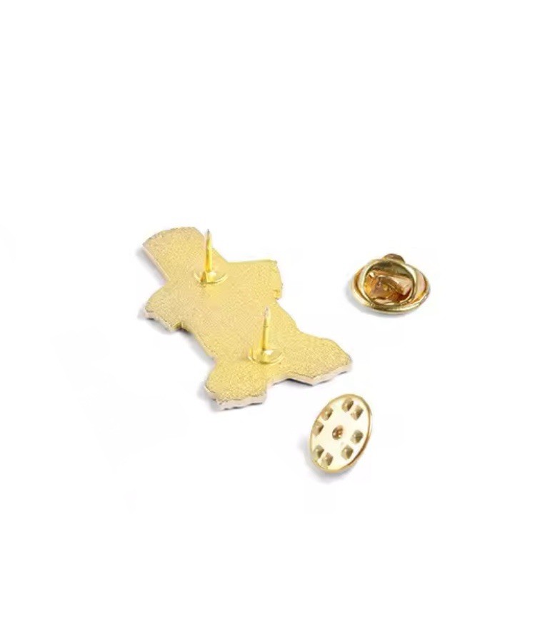 Knight Holy Grail Style Pin Double Rubber Backer He Cut Off Me Arm Knight Pin