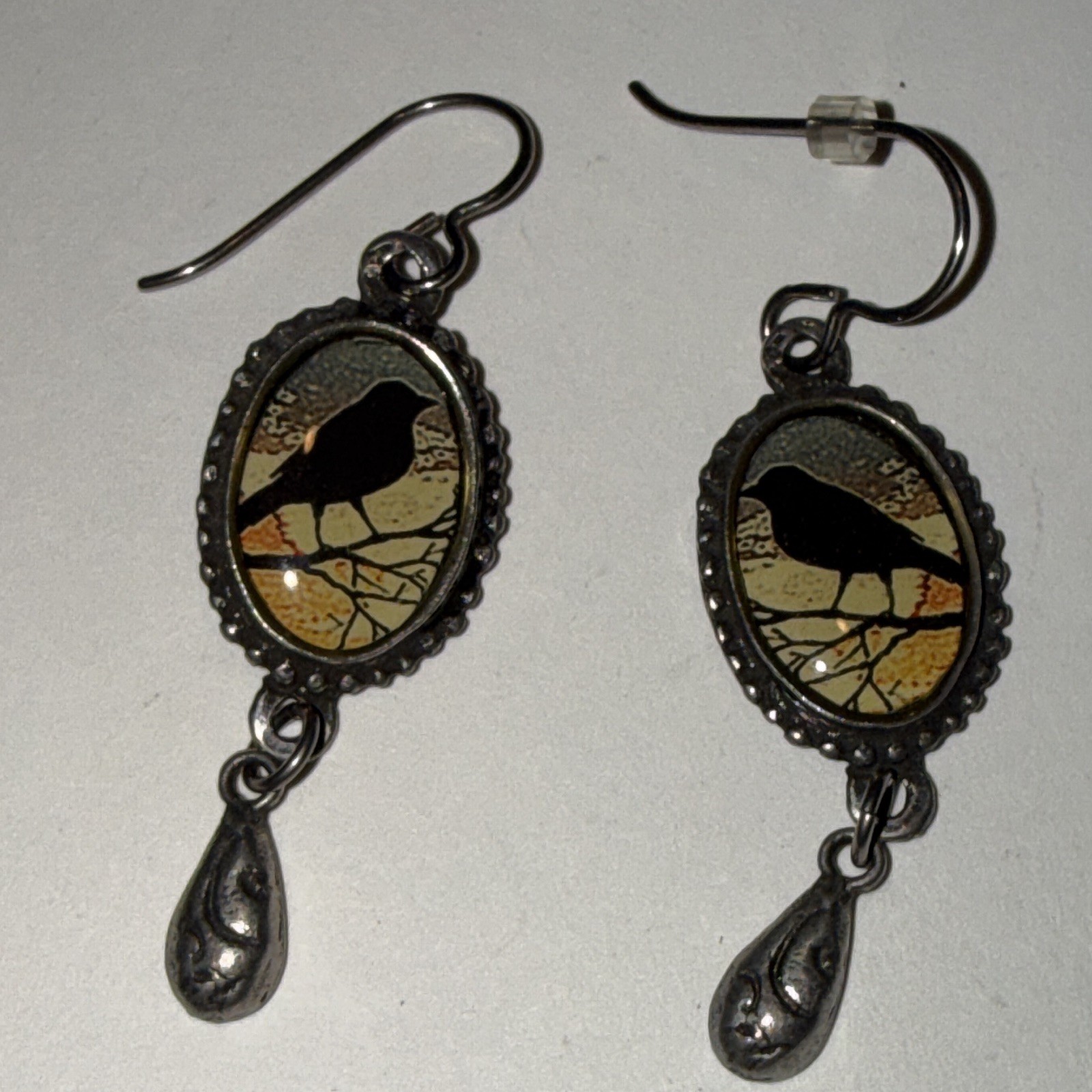 LAURIE LEONARD DESIGNS RAVEN SILHOUETTE EARRINGS