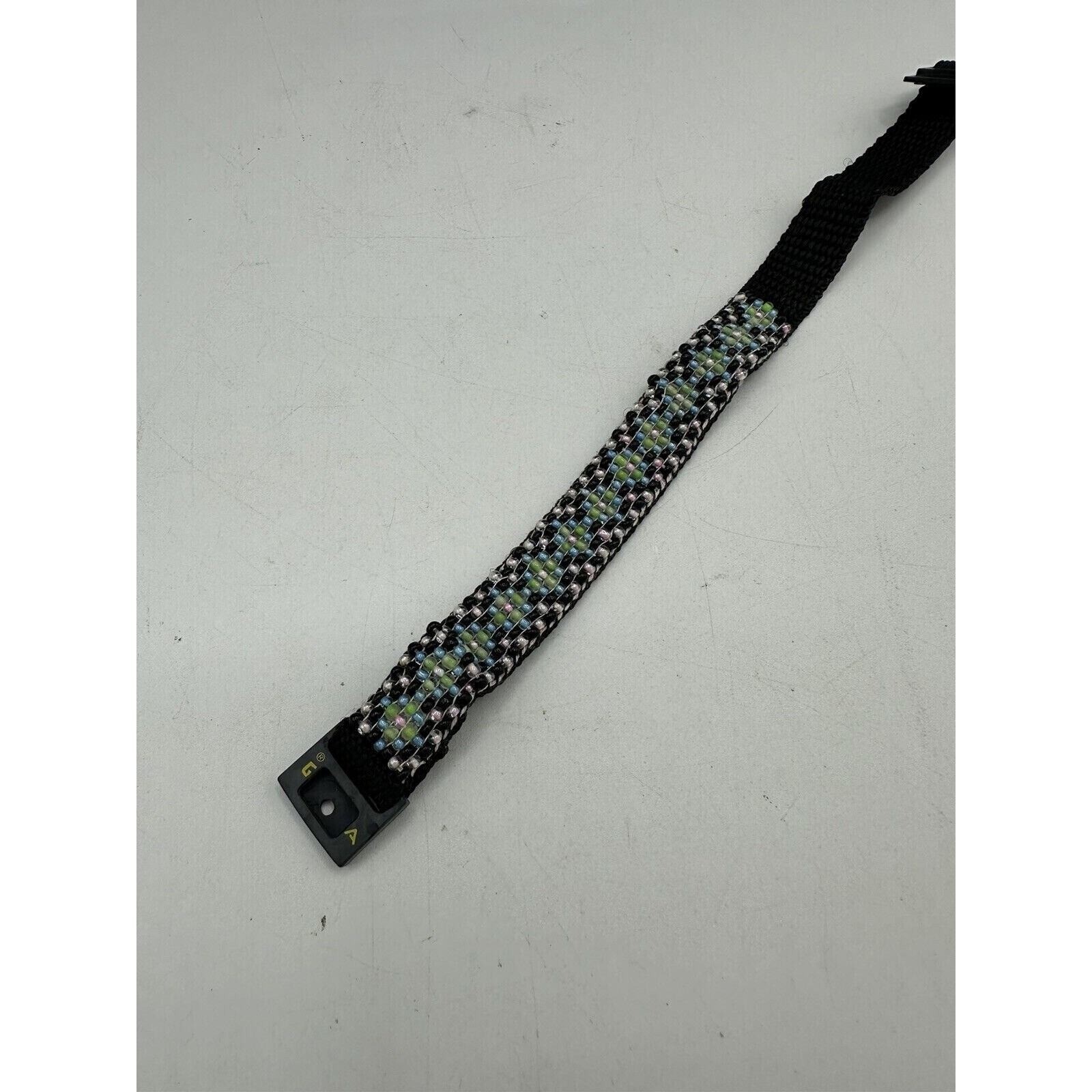 Vintage Gotcha Bracelet Adult Unisex Surf Skate Beaded Wrap Multi 80s 90s