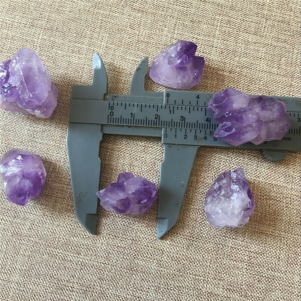 Lot 100g Natural Amethyst Rough Quartz Crystal Mineral Specimens Healing Stone