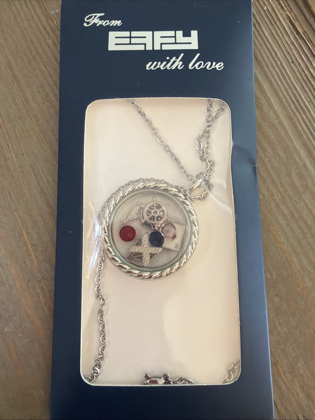 Effy With Love Locket Charms Pendant Necklace