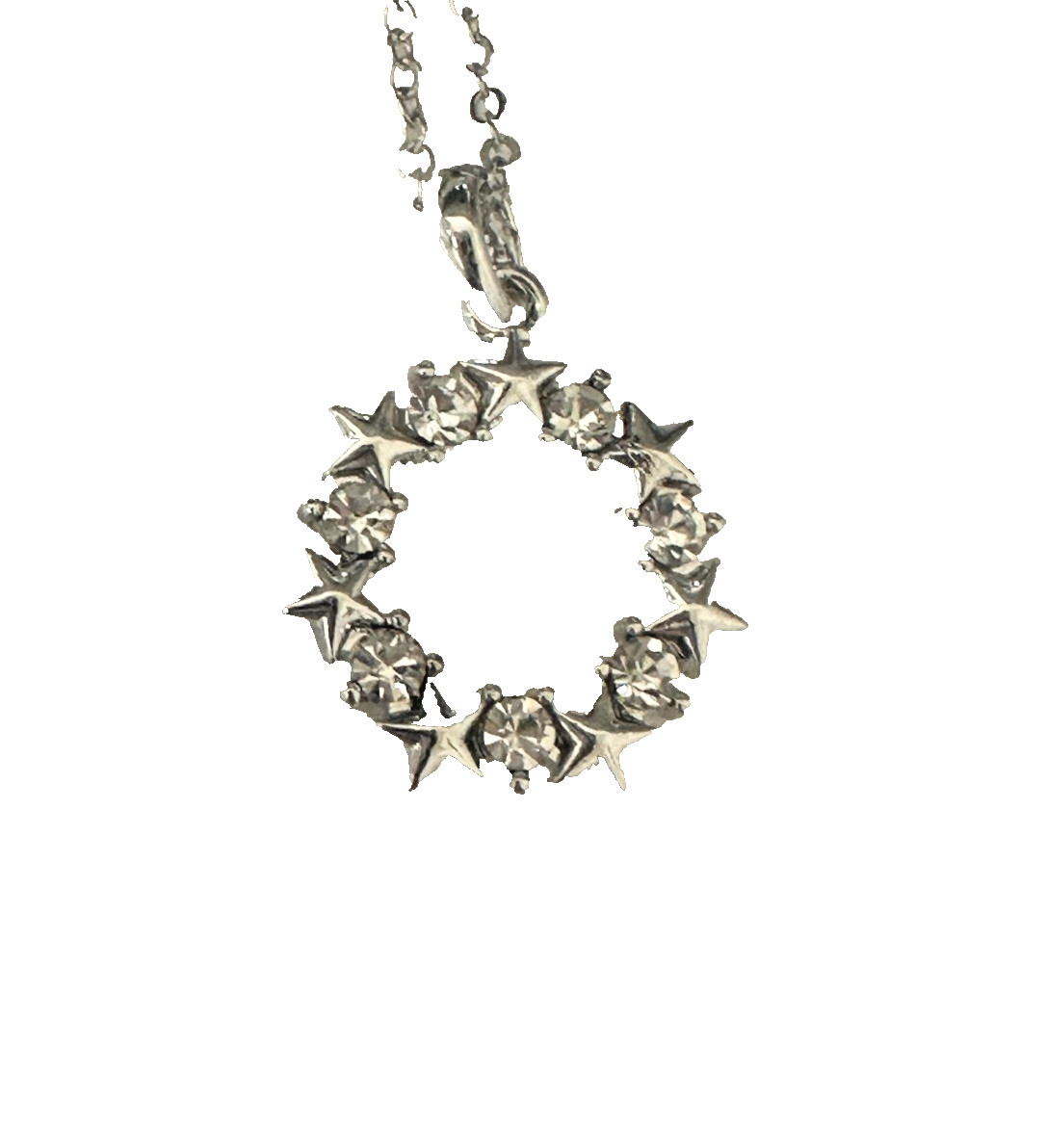 New 20pcs Crystal Charm Pendant Necklaces Jewelry #139 Cross Horseshoe Heart Bee