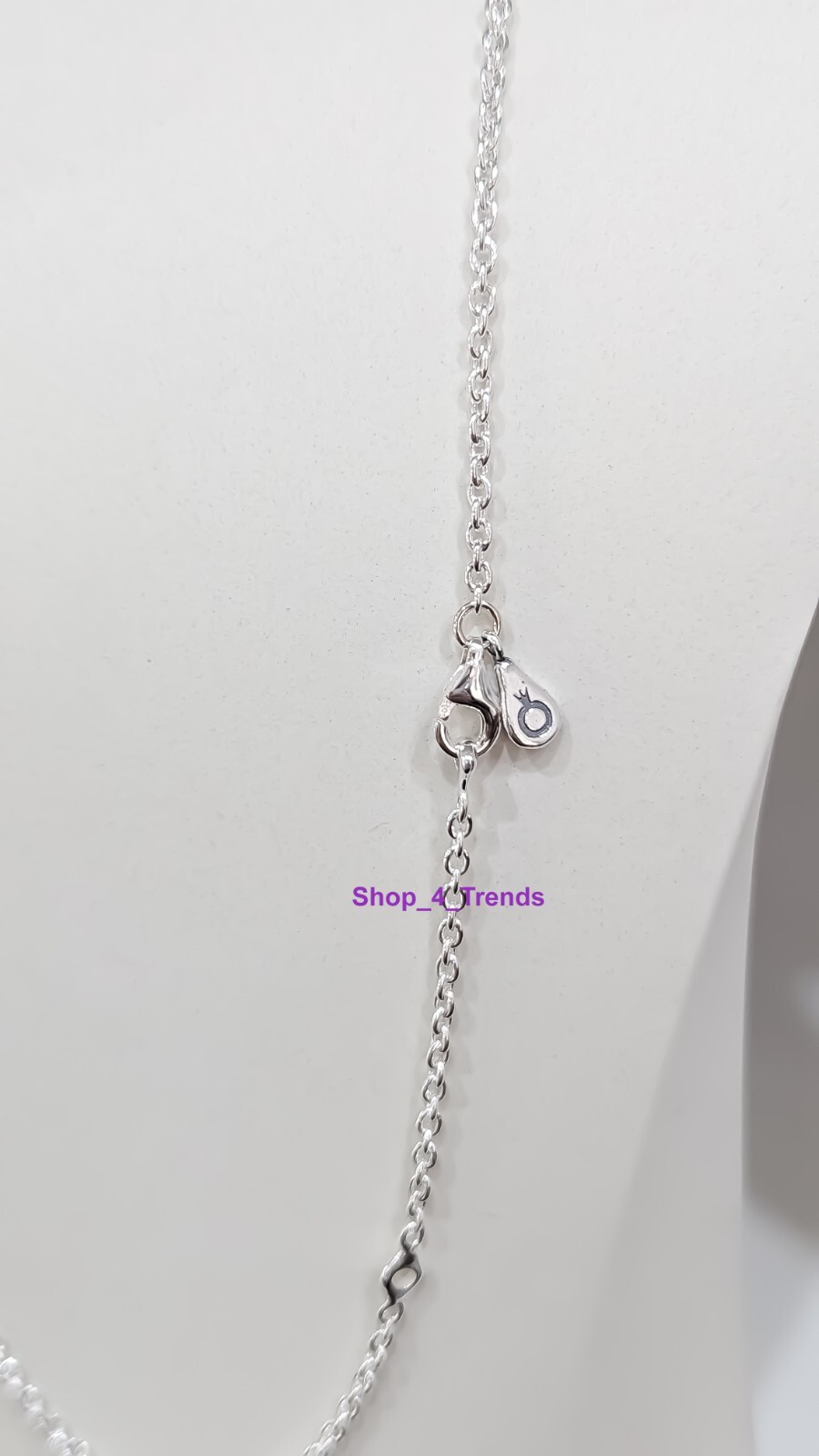 NEW Authentic PANDORA Brand 590200-75 925 Sterling Silver Cable Chain Necklace