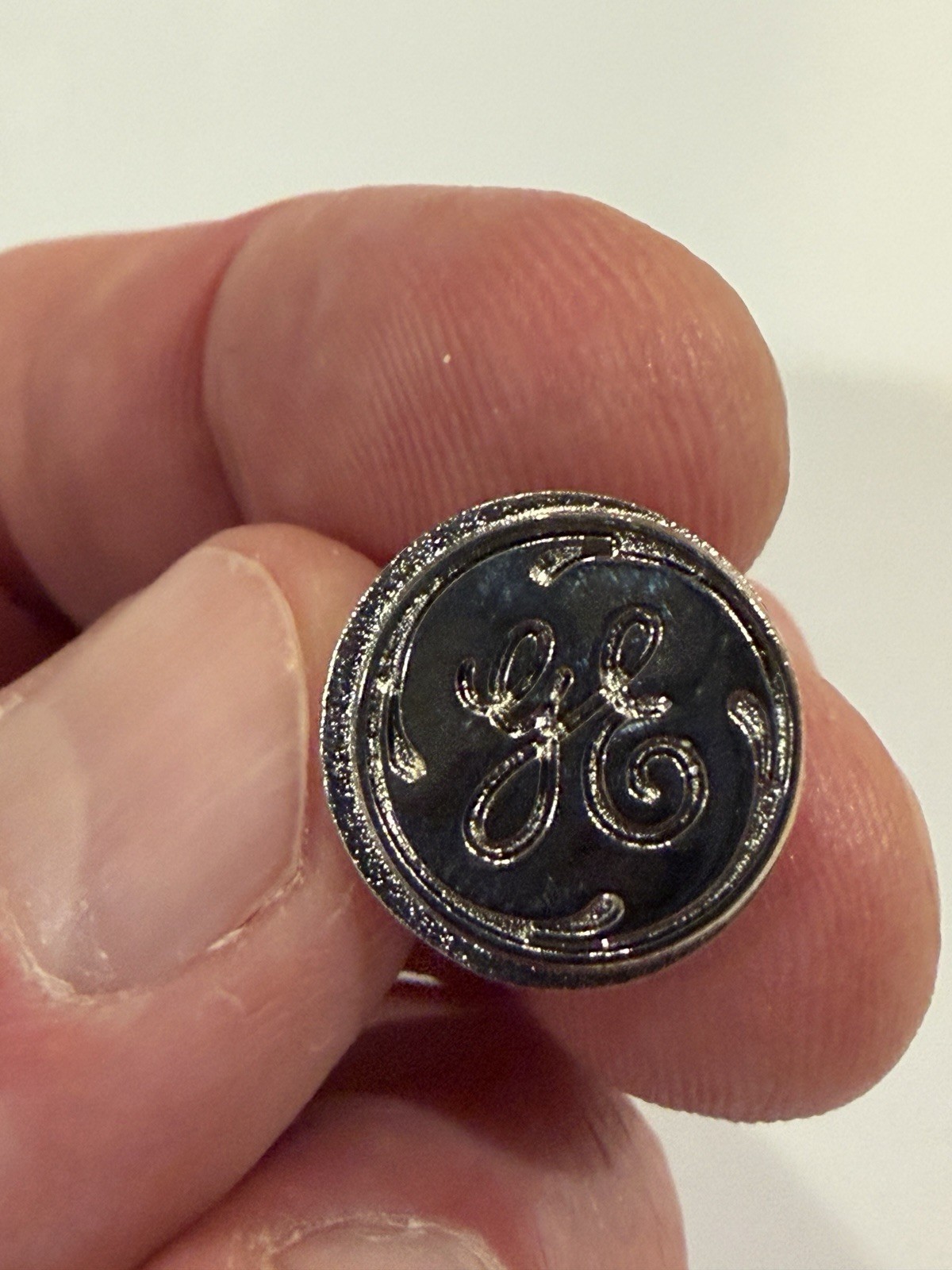 General Electric Lapel Pin, Vintage From The 1980-1990’s