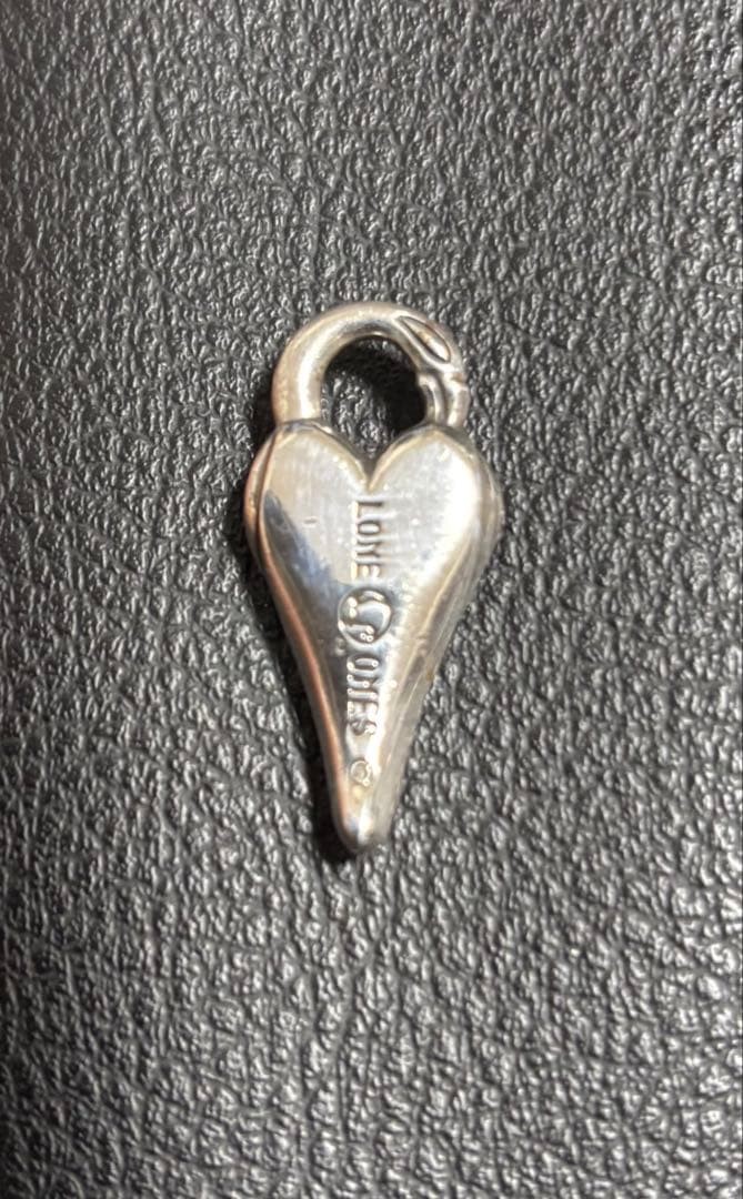 Lone Ones Swan Dive Pendant Top silver Size M Used