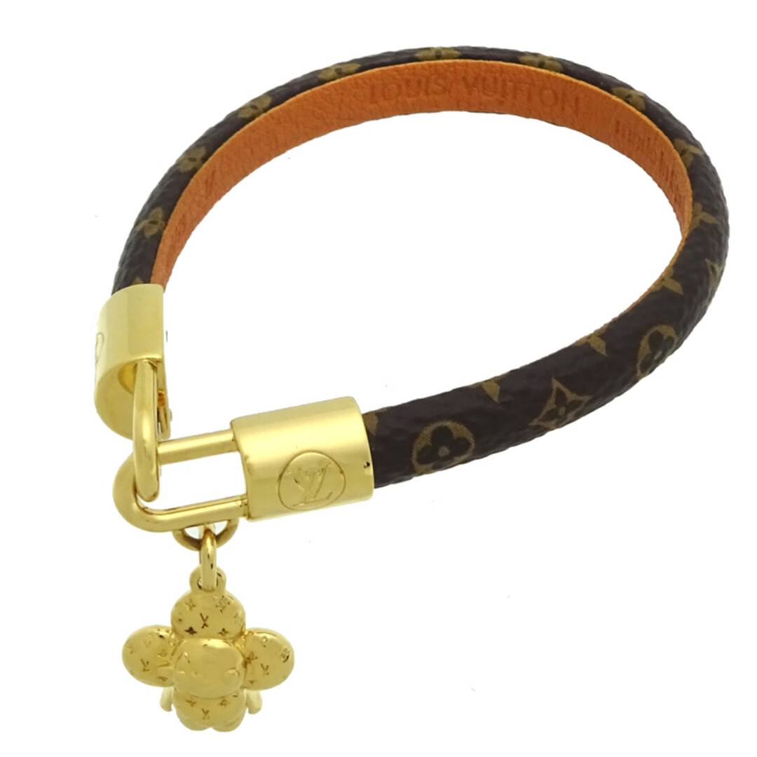 Louis Vuitton Bracelet Brown Gold Ladies From Japan Used M6773F