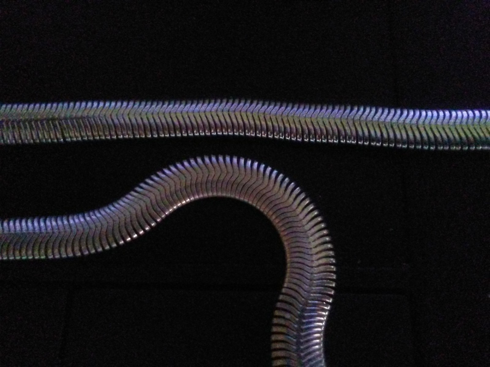 22″ Silver 6 mm Herringbone Flat Snake Chain, uni-sex