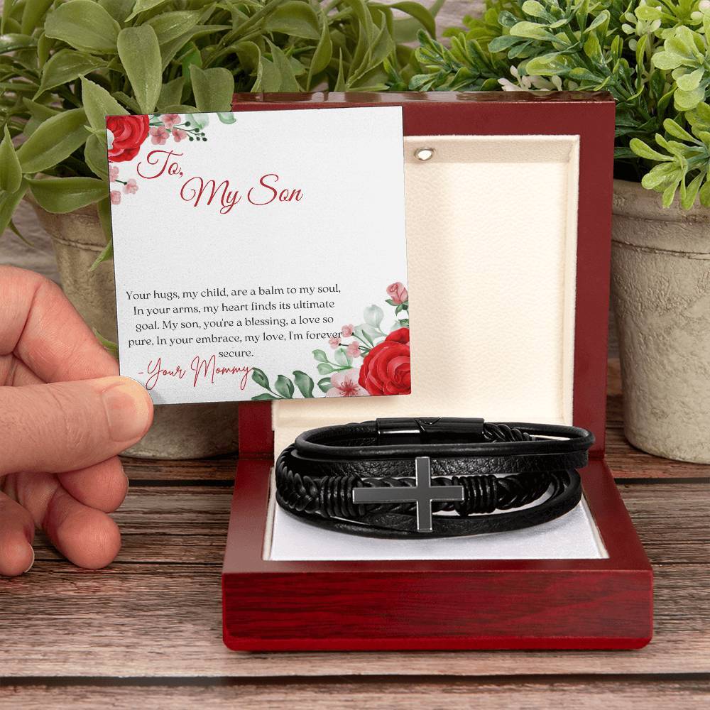 To my son bracelet