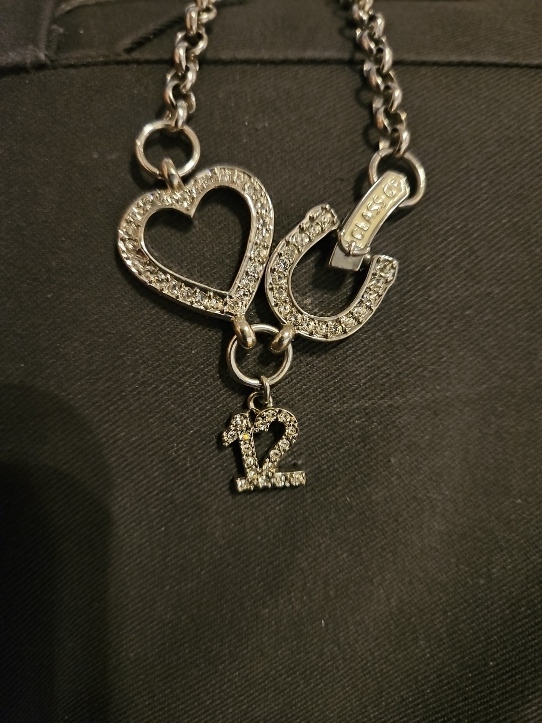 2012 Senior Jostens Necklaces And “Charm Me” Charm, Horse Shoe