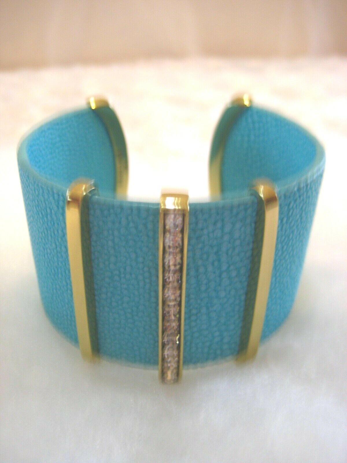 HEIDI DAUS (SMALL/Turquoise) “Out Of This World” Pave’ Cuff (Orig.$104.95)