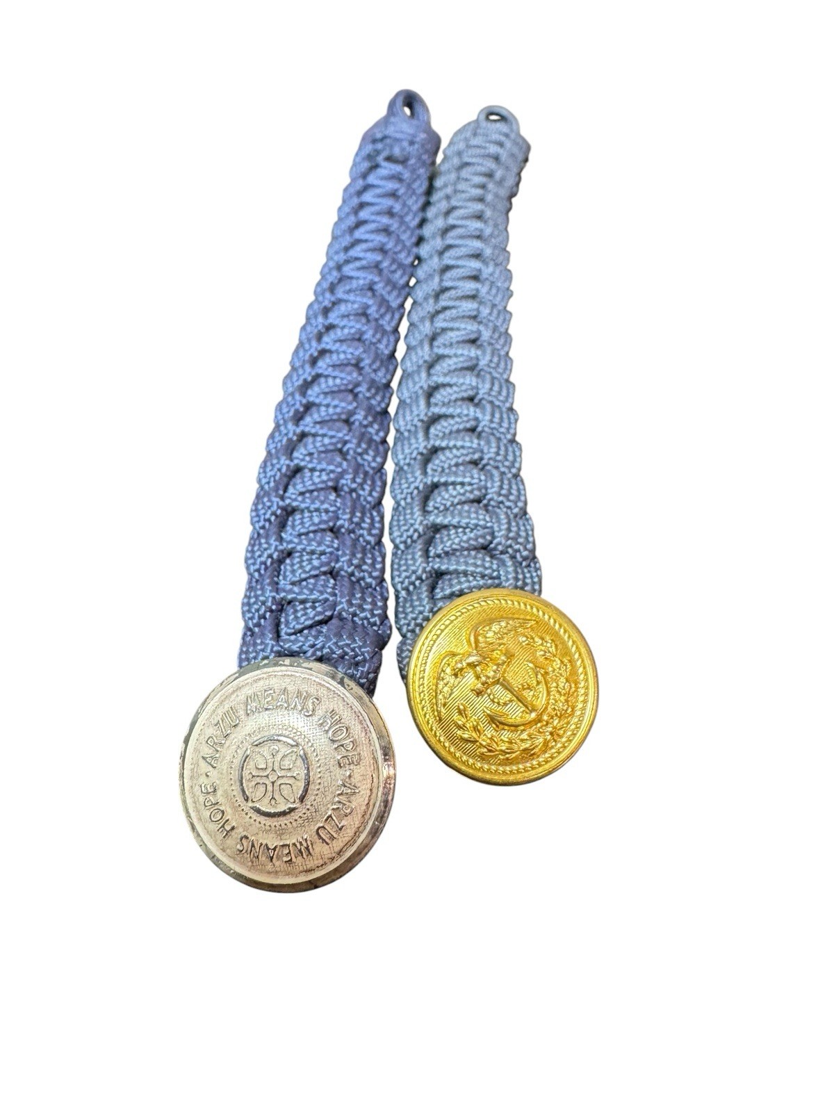 Waterbury Button Arzu “Hope” Persian Paracord Bracelet & Coast Guard