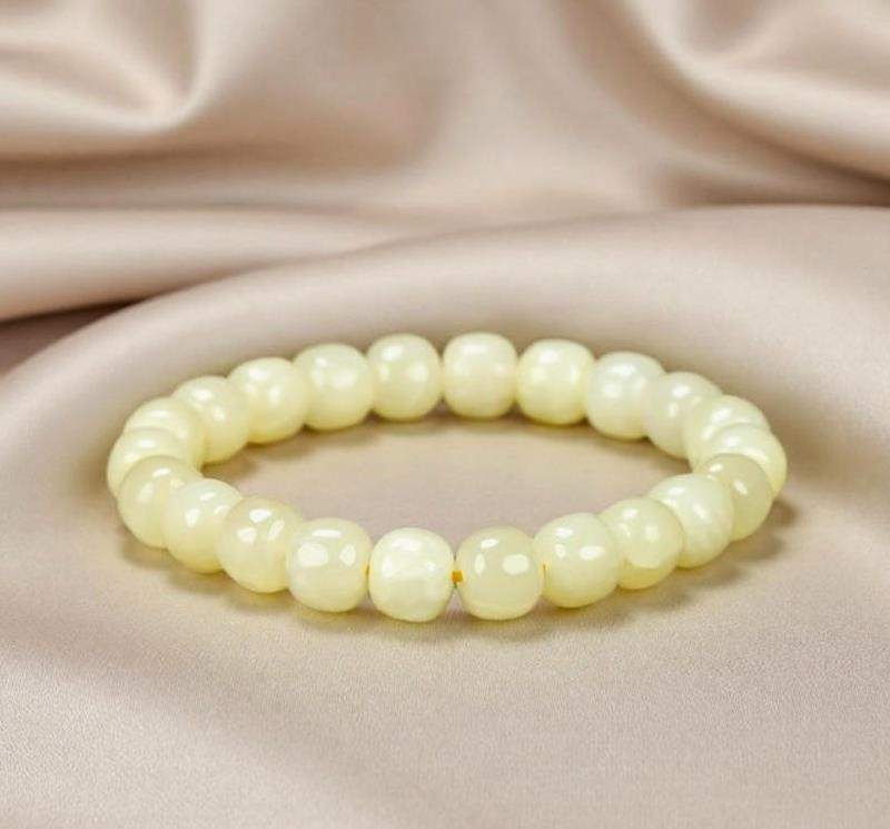 Grandma Mother Lady Women Girl Jade Beads Bracelet Jewelry Family Gift Box DD153