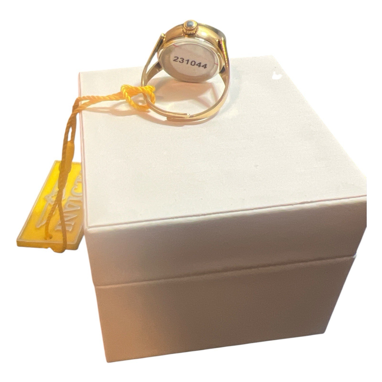 NWT Invicta Mini Angel Lady Gold Ring.