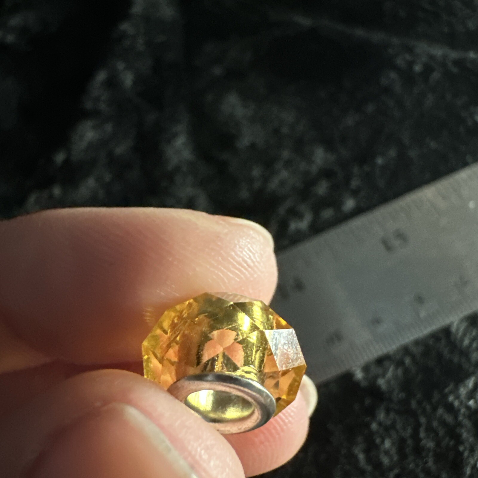 Glass And Plastic Metal Core Charms And Spacers