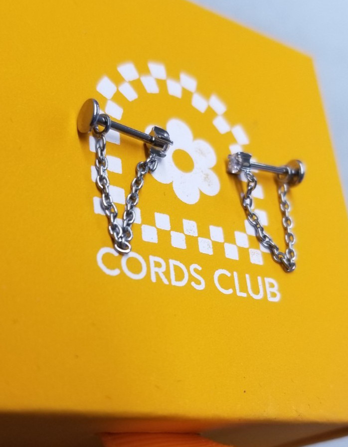 Cords Club Lariat Flat Back Stud 16mm