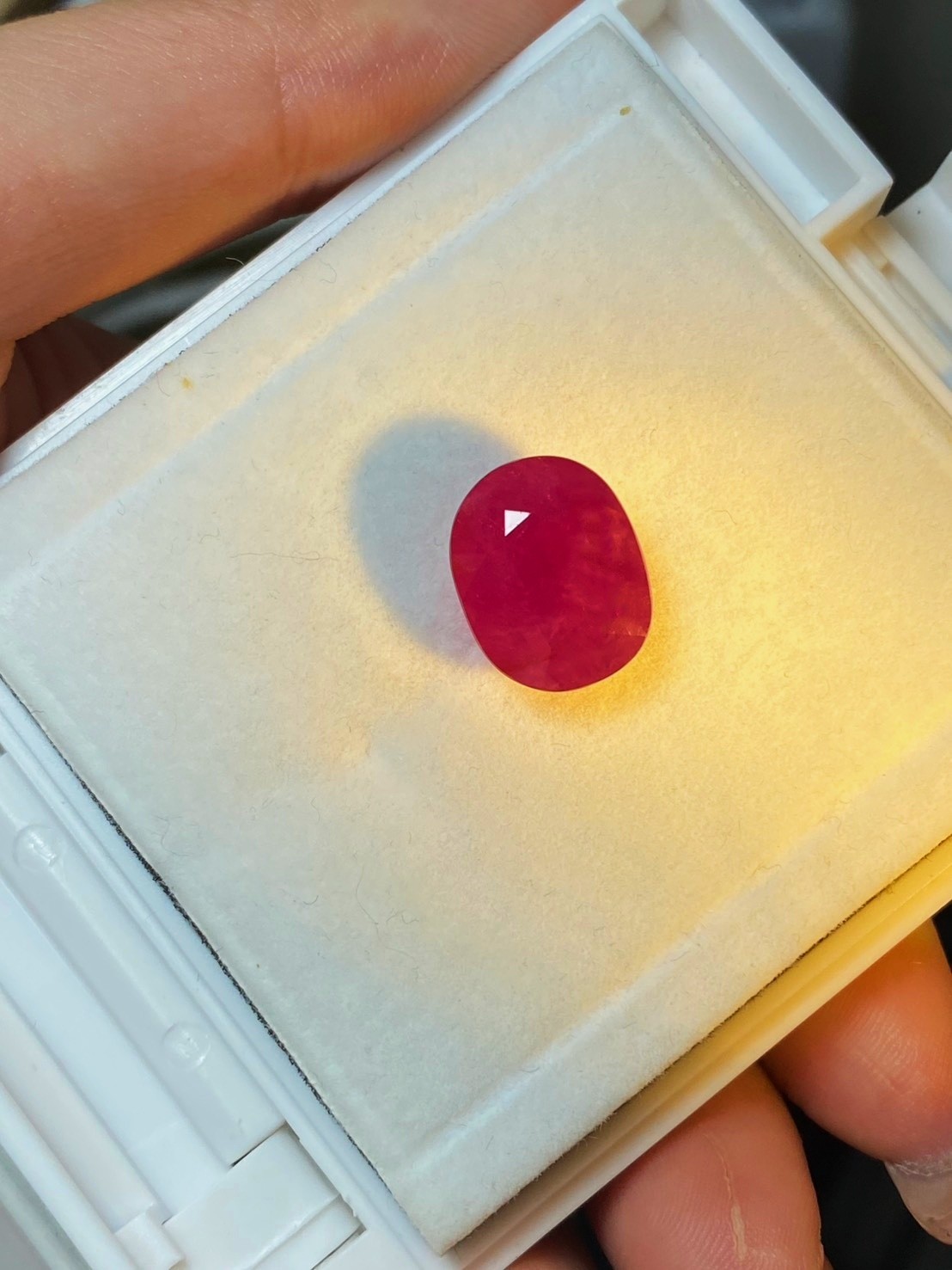 [jerseychou] Natural ruby 13.56 ct, Afghanistan, no heat , AIGS