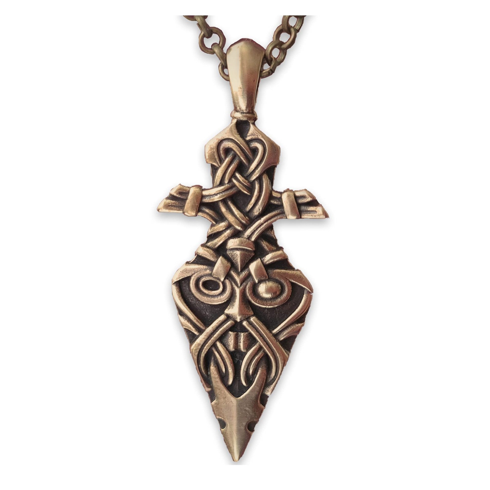 – Viking Odin Gungnir Spear Pendant Necklace Charm Talisman Jewelry – Viking …
