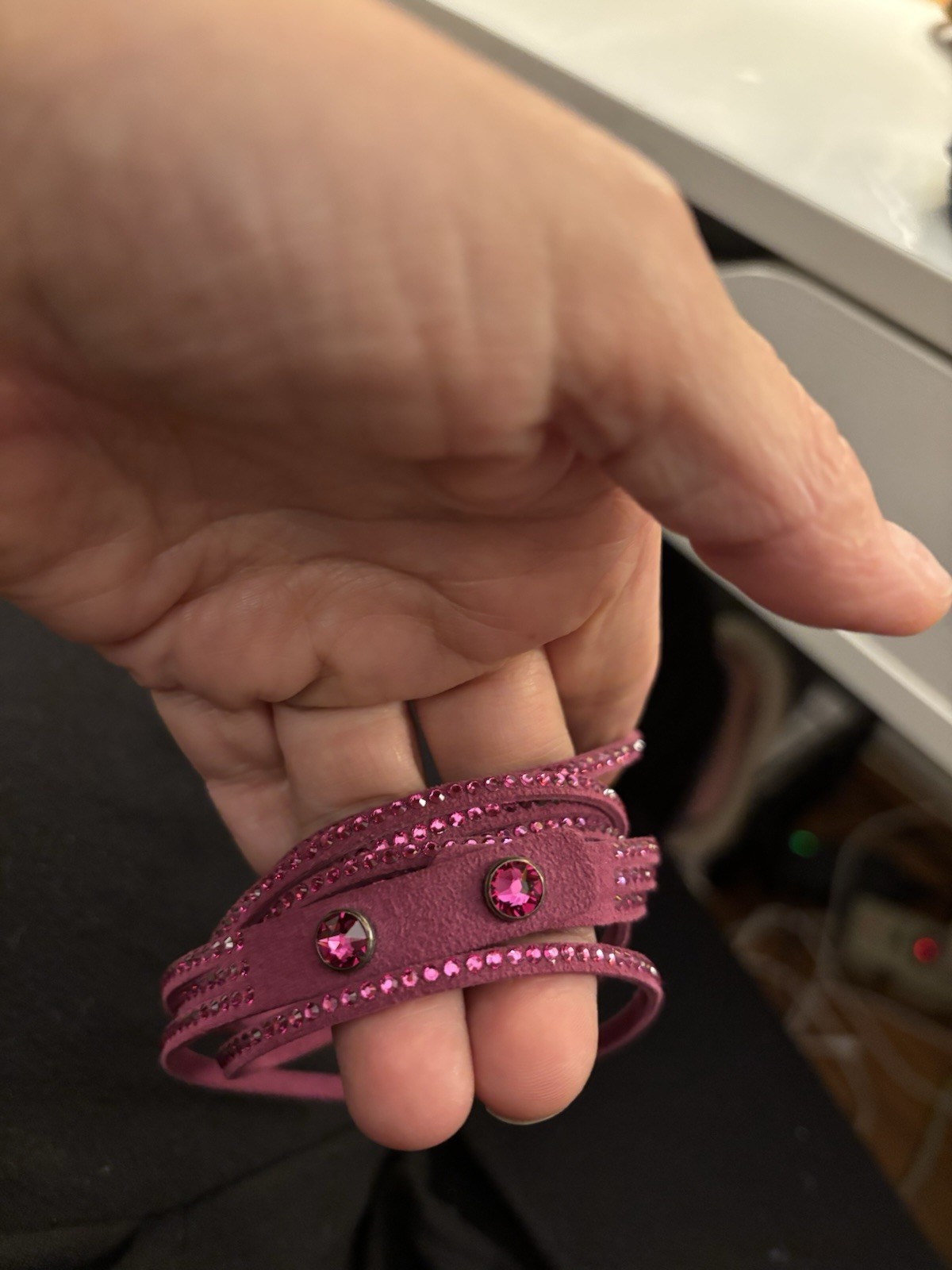 Touchstone Crystal by Swarovski wrap-star bracelet- pick any color