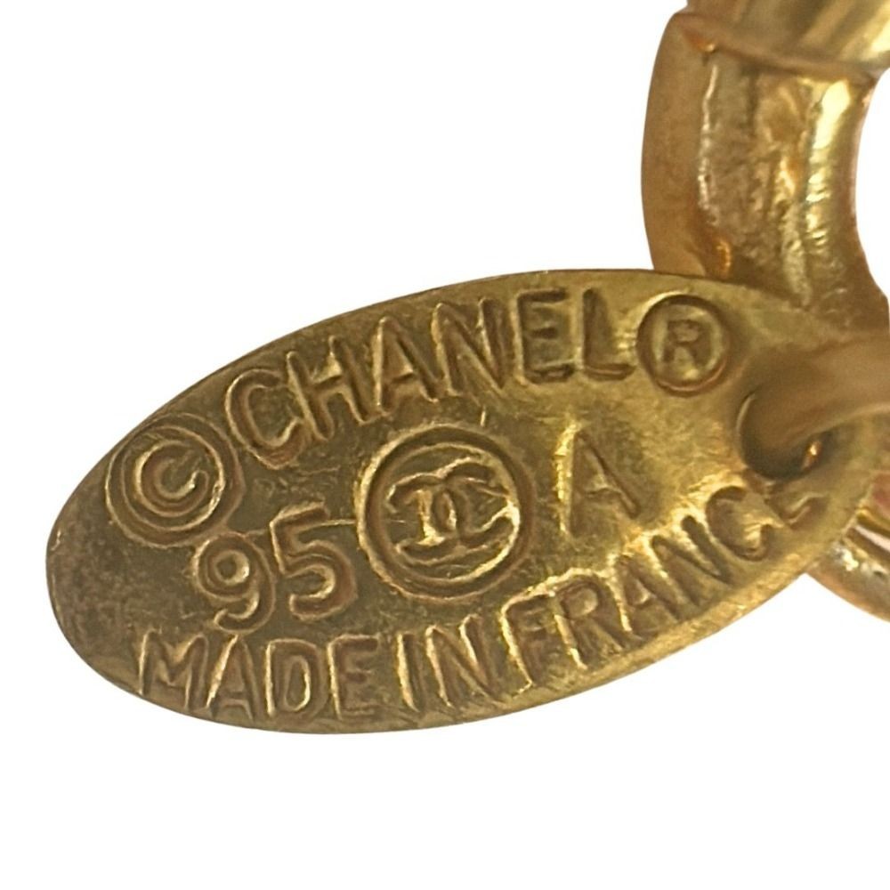 CHANEL Icon charm Key Ring COCO Mark Plated Gold Clover Heart Heel Bag Perfume