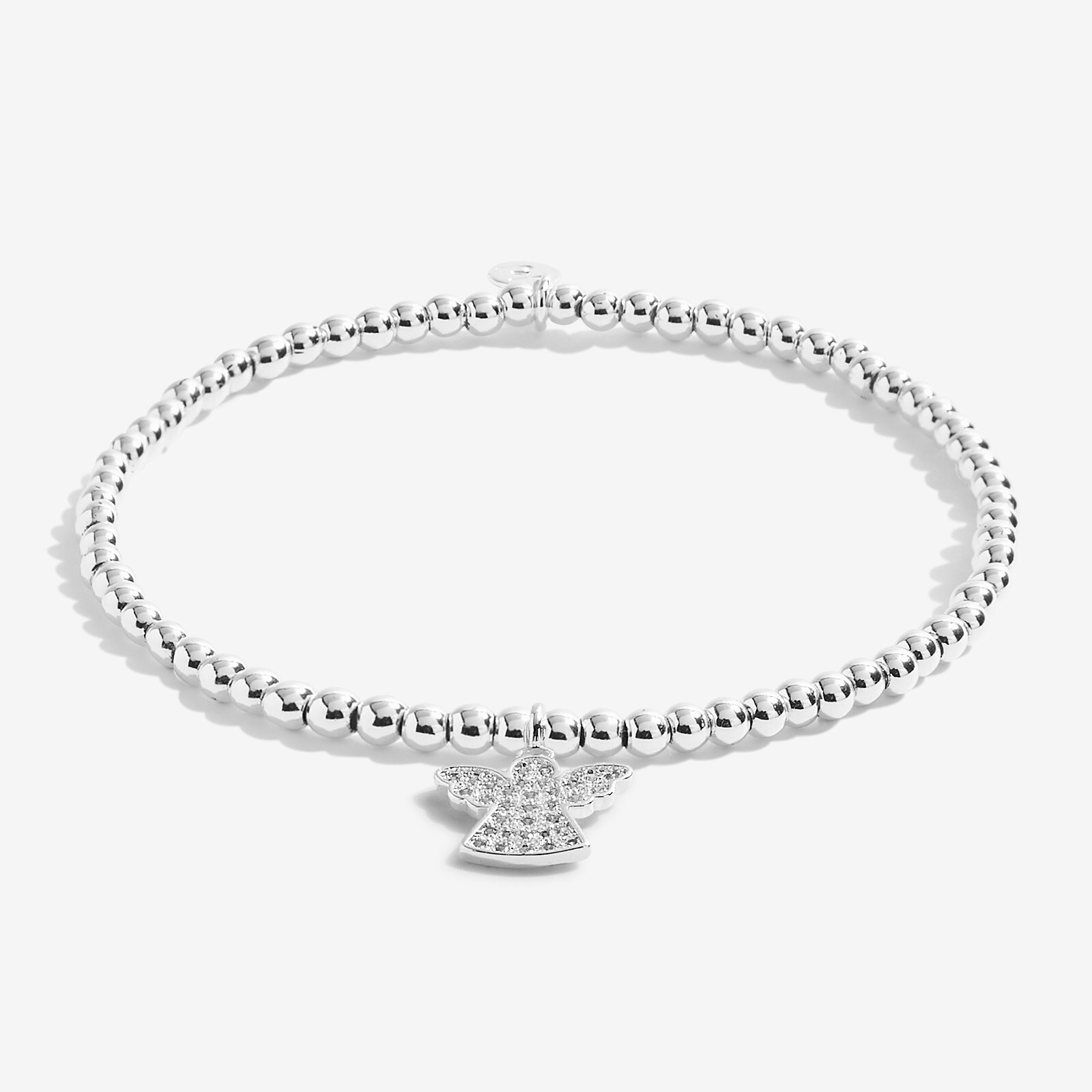 Joma Silver Plated Beaded Bracelet A Little ANGELS WATCHING OVER YOU – 4967