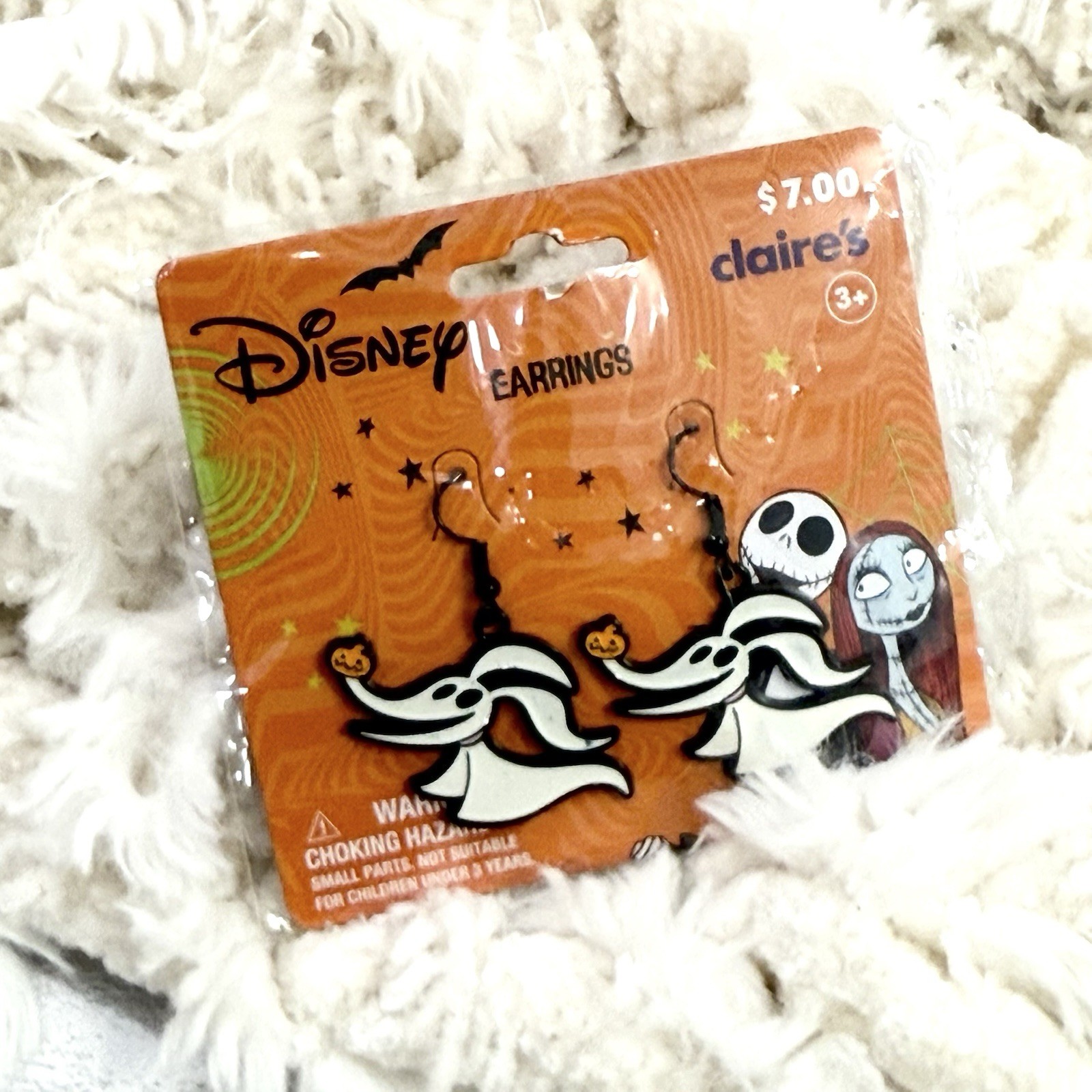 Disney’s The Nightmare Before Christmas Earrings Jack Skellington’s Dog Zero