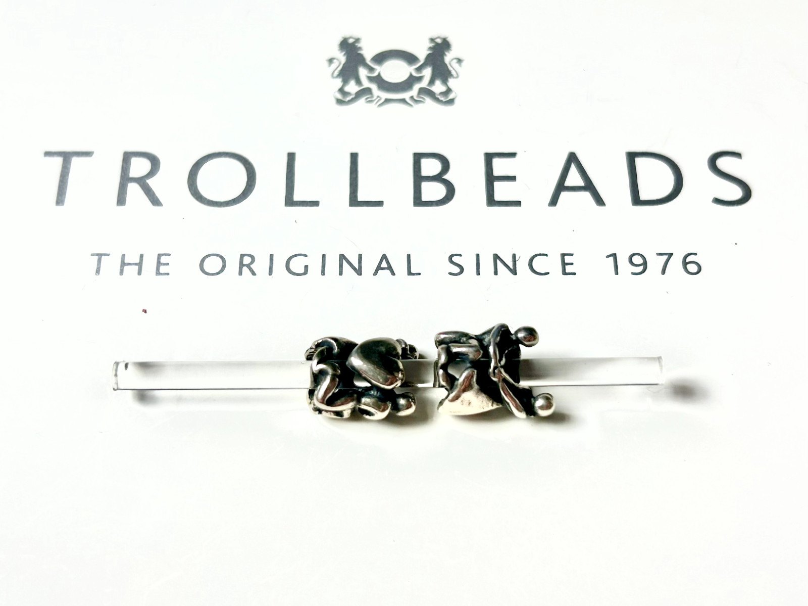 Authentic Trollbeads Marry Me Charm Bead