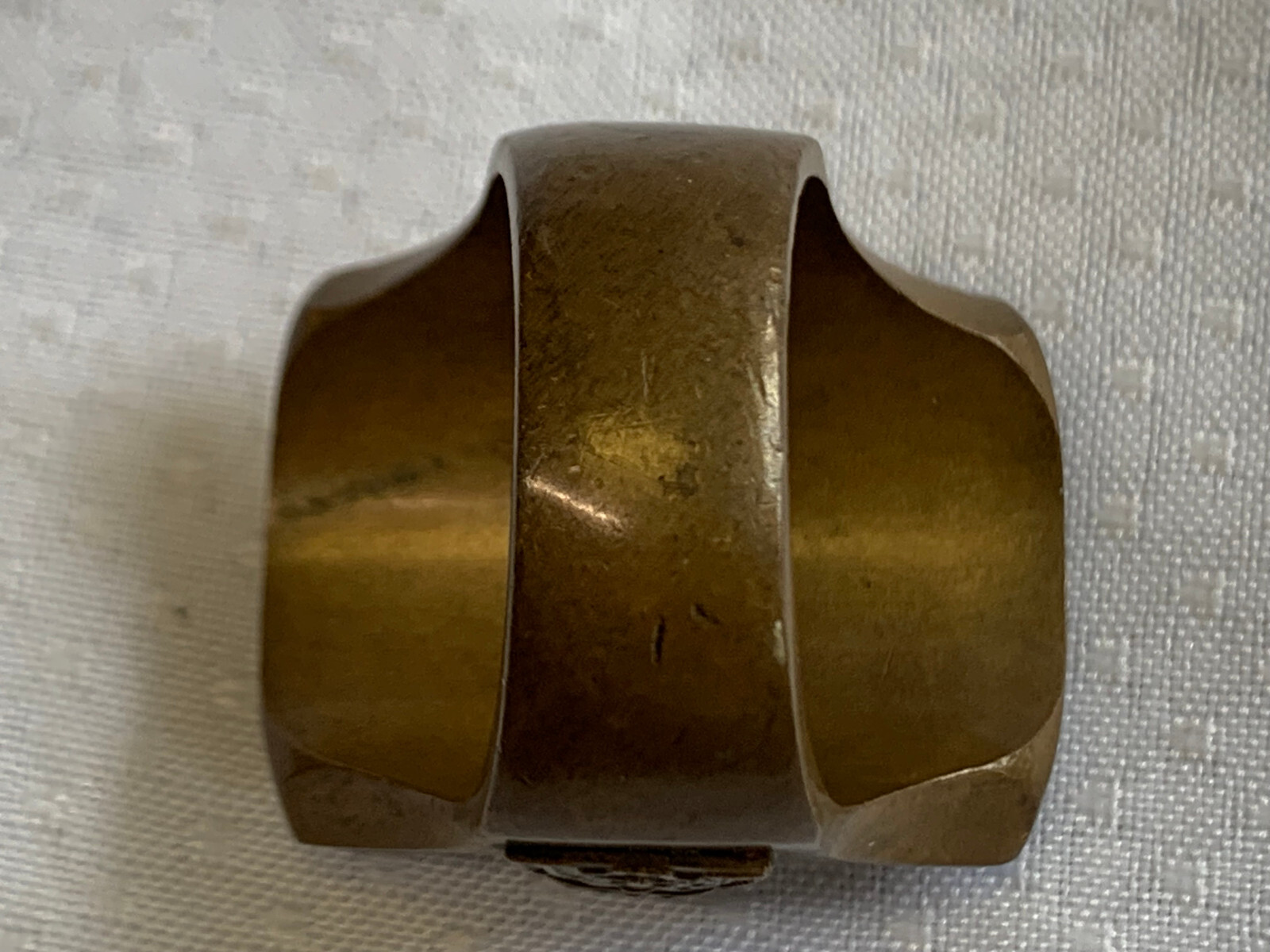 Vtg Solid Copper Native Ring 31.71g Fashion Jewelry Sz 10.5 Handmade Wide Band